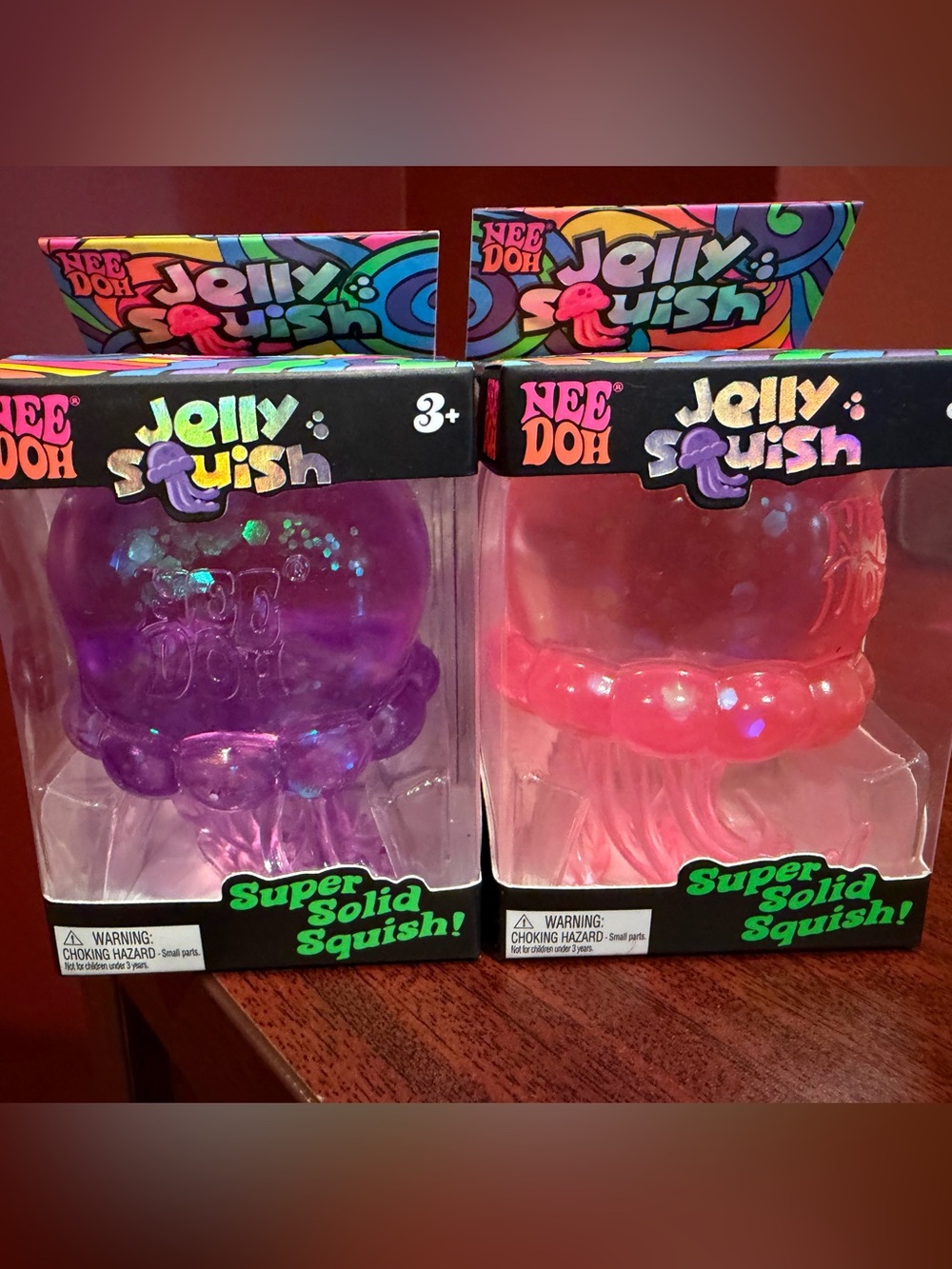 NeeDoh Jelly Squish- Set of 2